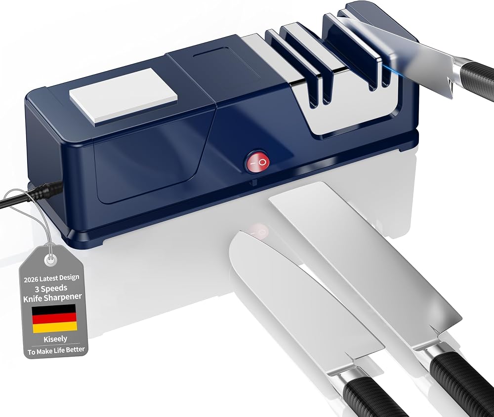 Elektrischer Schärfer in Dunkelblau